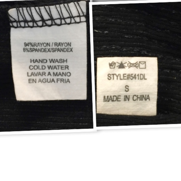 Avec Embellished Rib Knit Racerback Dress / Top - Picture 8 of 9